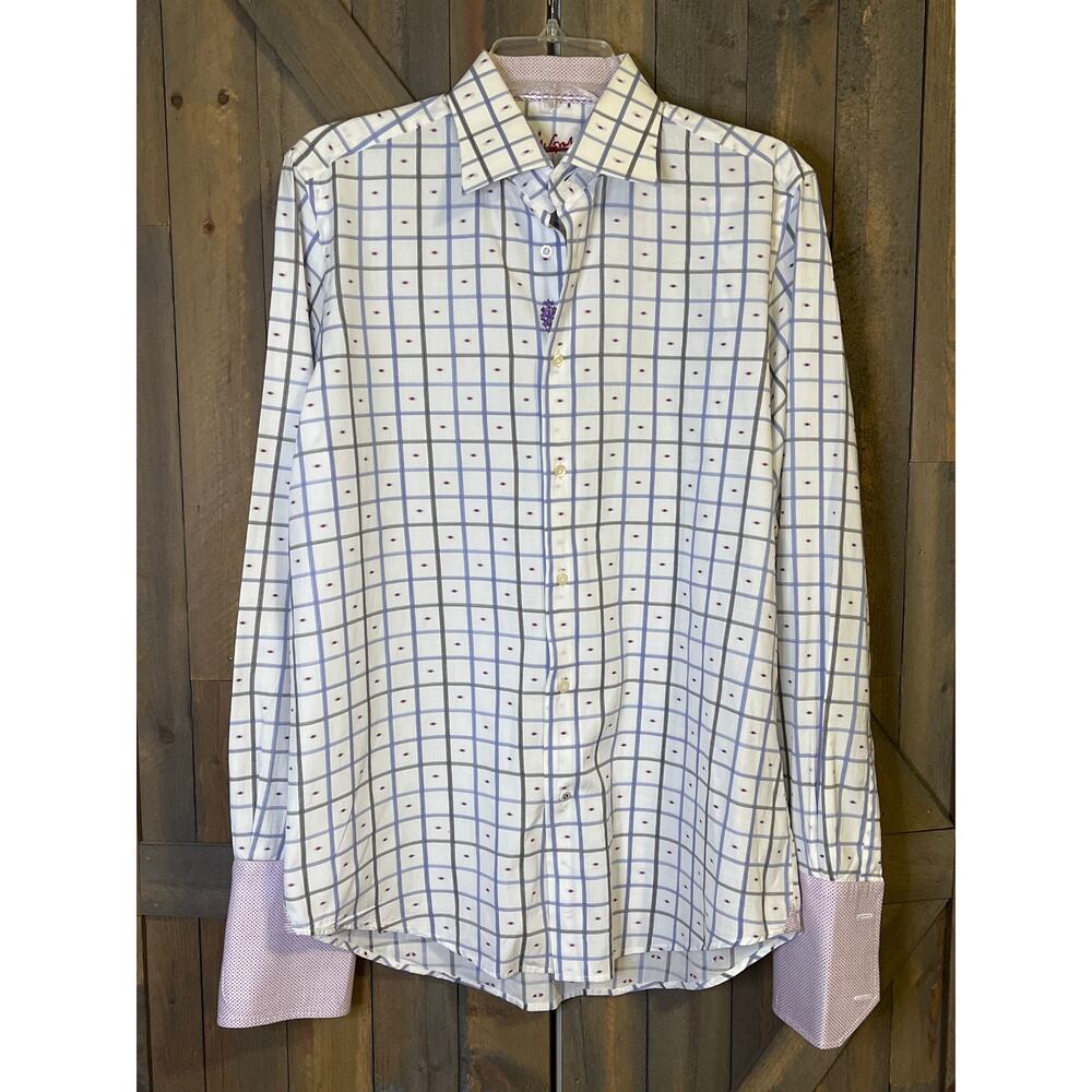 New without Tags Robert Graham Mens Flip Cuff Shirt
